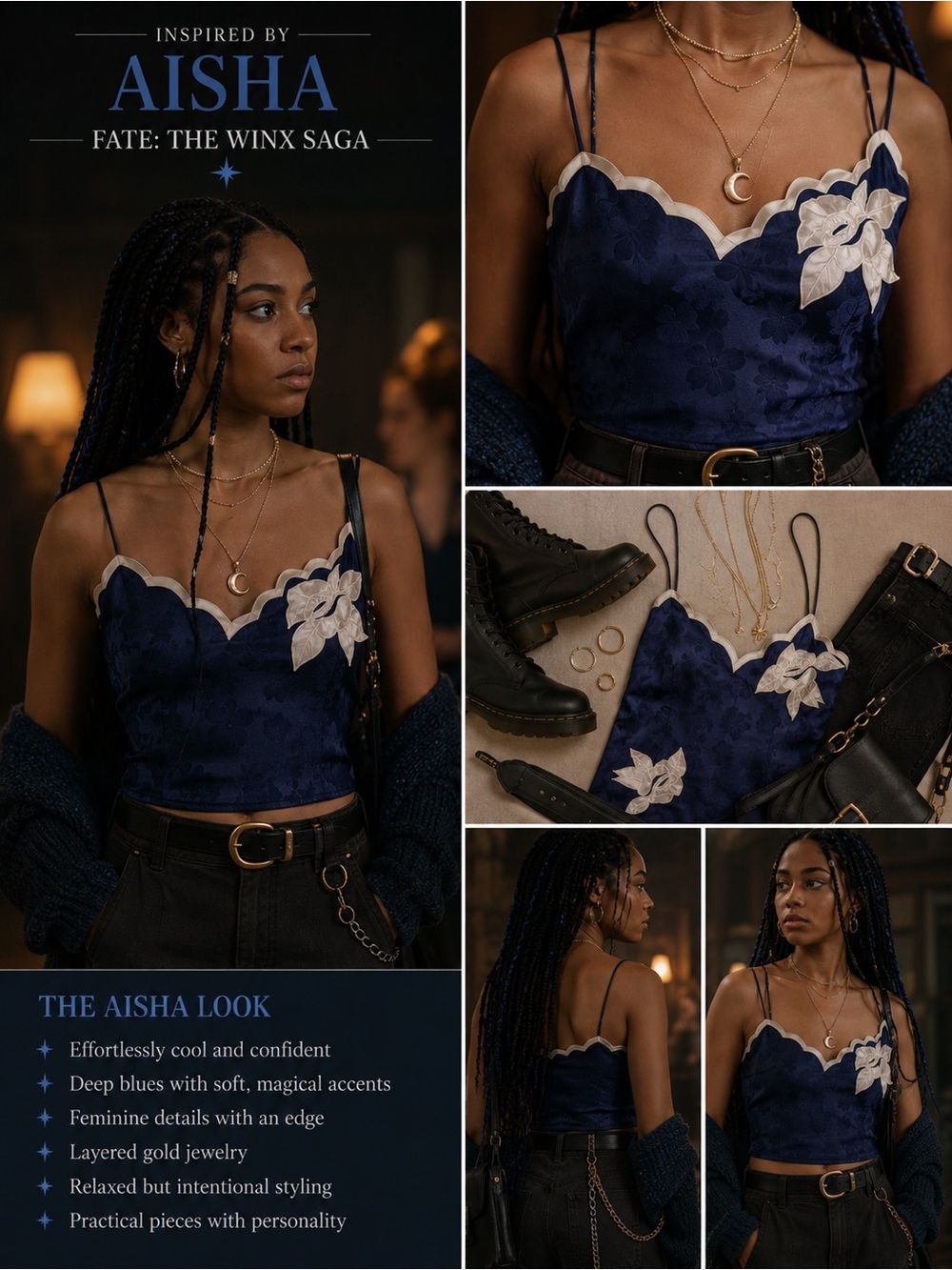 Victoria’s Secret Vintage Silk Cami Top | Size S | Fate: Winx Saga Aisha Core
